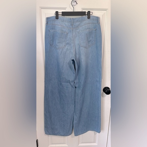 NWT L’AGENCE Alicent Wide-Leg Jeans in Havana. Size 30. - Picture 5 of 8